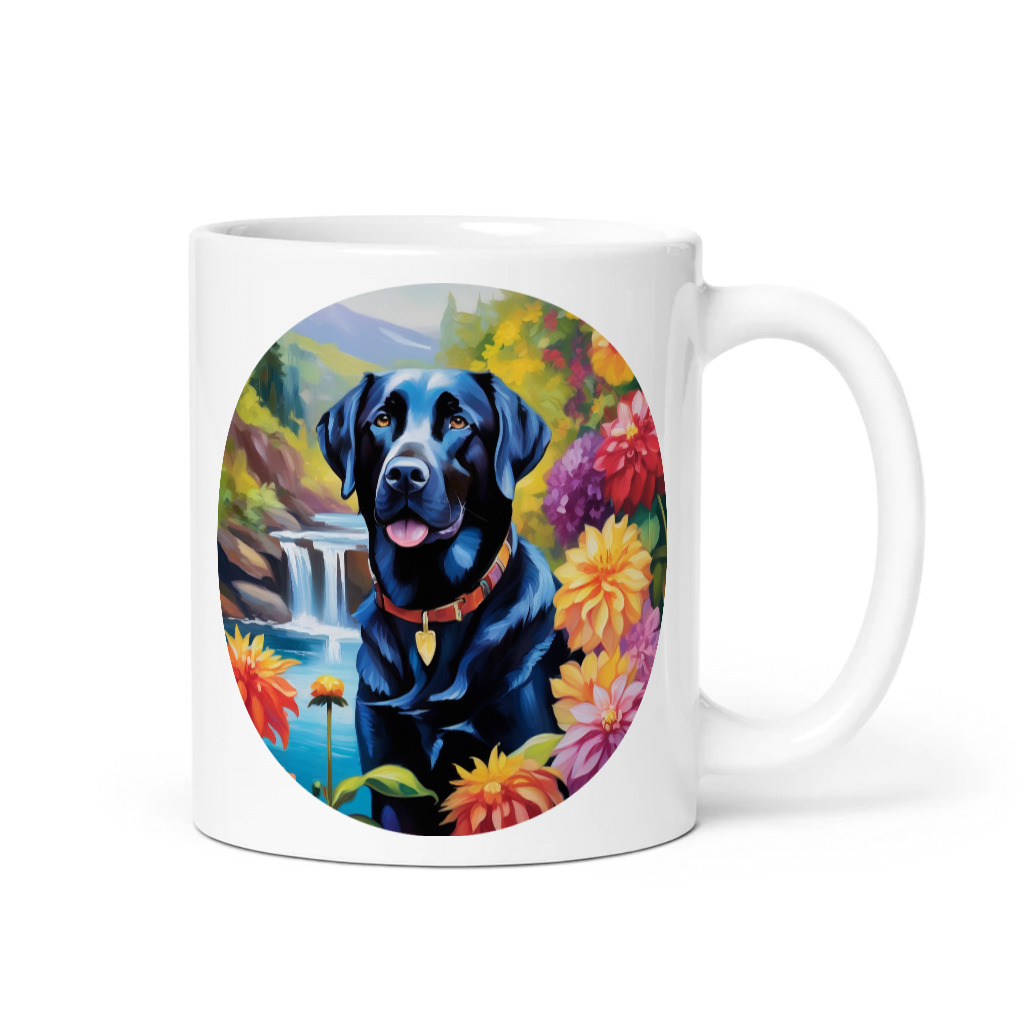 PugMug Custom Black Labrador Retriever Mug