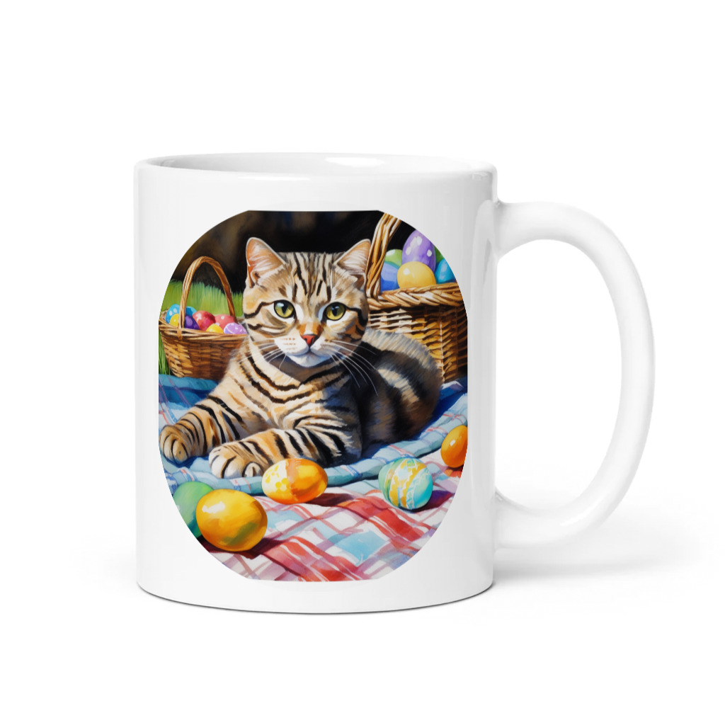 PugMug Custom Tabby Scottish Fold Cat Mug