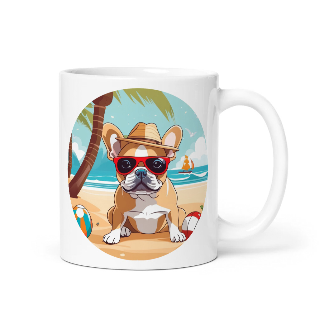 PugMug Custom Tan French Bulldog Mug