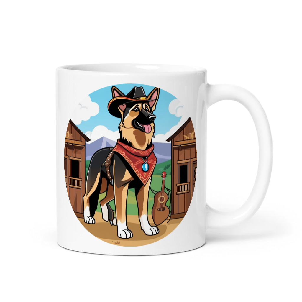 PugMug Custom German Shepherd Dog Mug