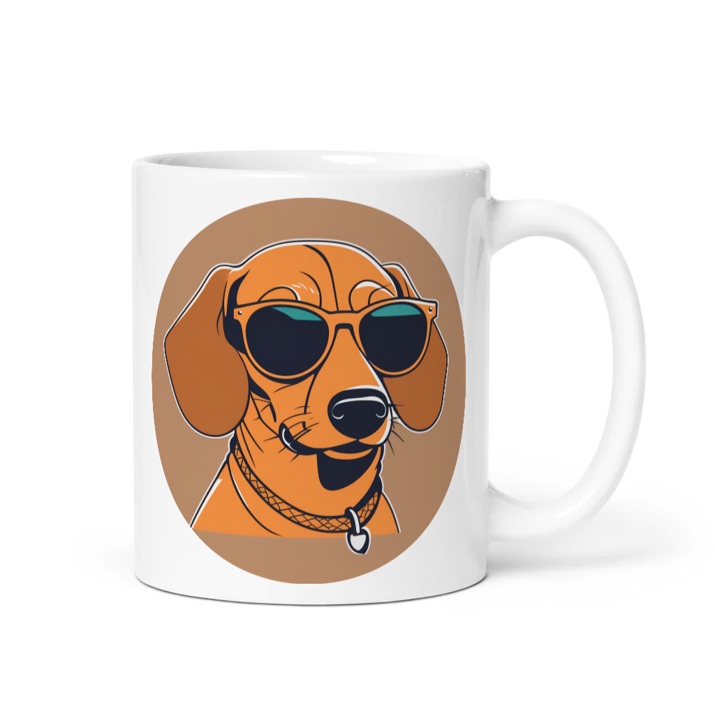 PugMug Custom Tan Dachshund Mug