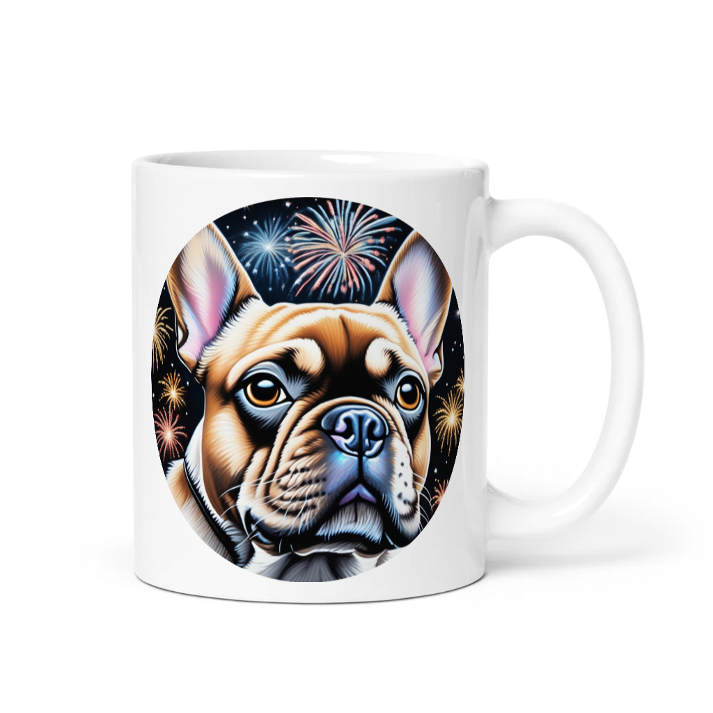 PugMug Custom Tan French Bulldog Mug