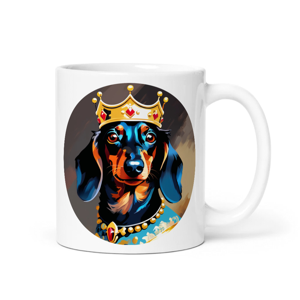 PugMug Custom Black Dachshund Mug