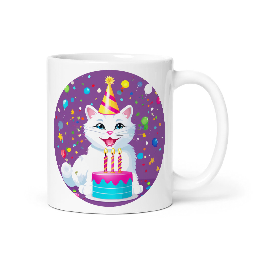PugMug Custom White Companion Cat Mug