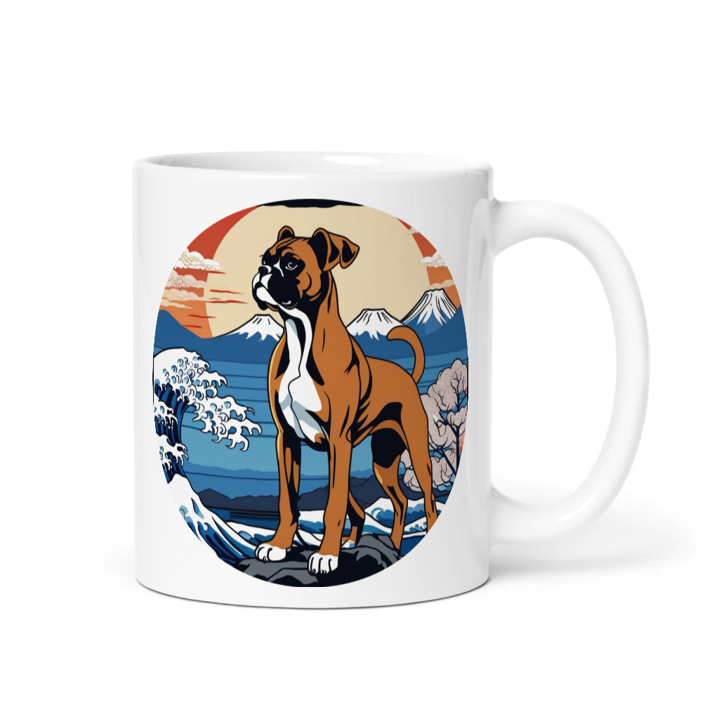 PugMug Custom Boxer Dog Mug