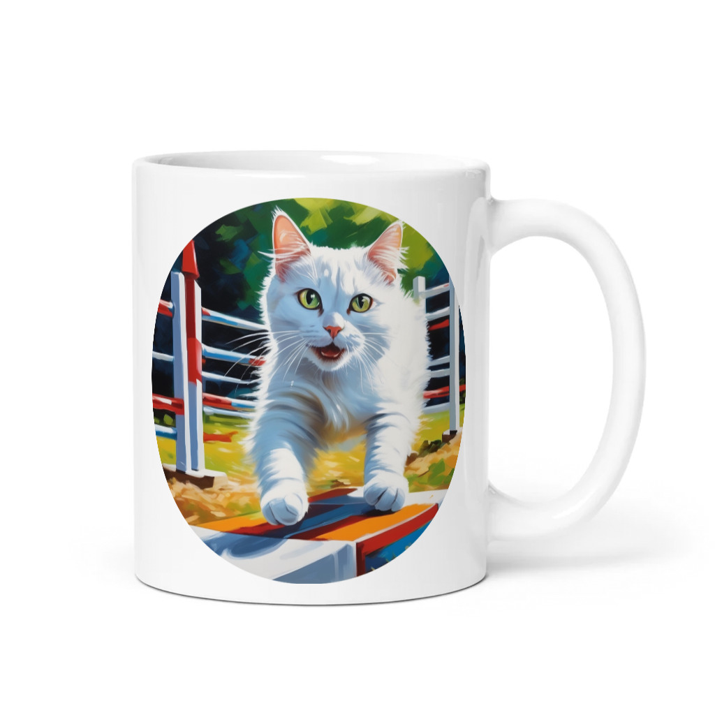 PugMug Custom White Companion Cat Mug