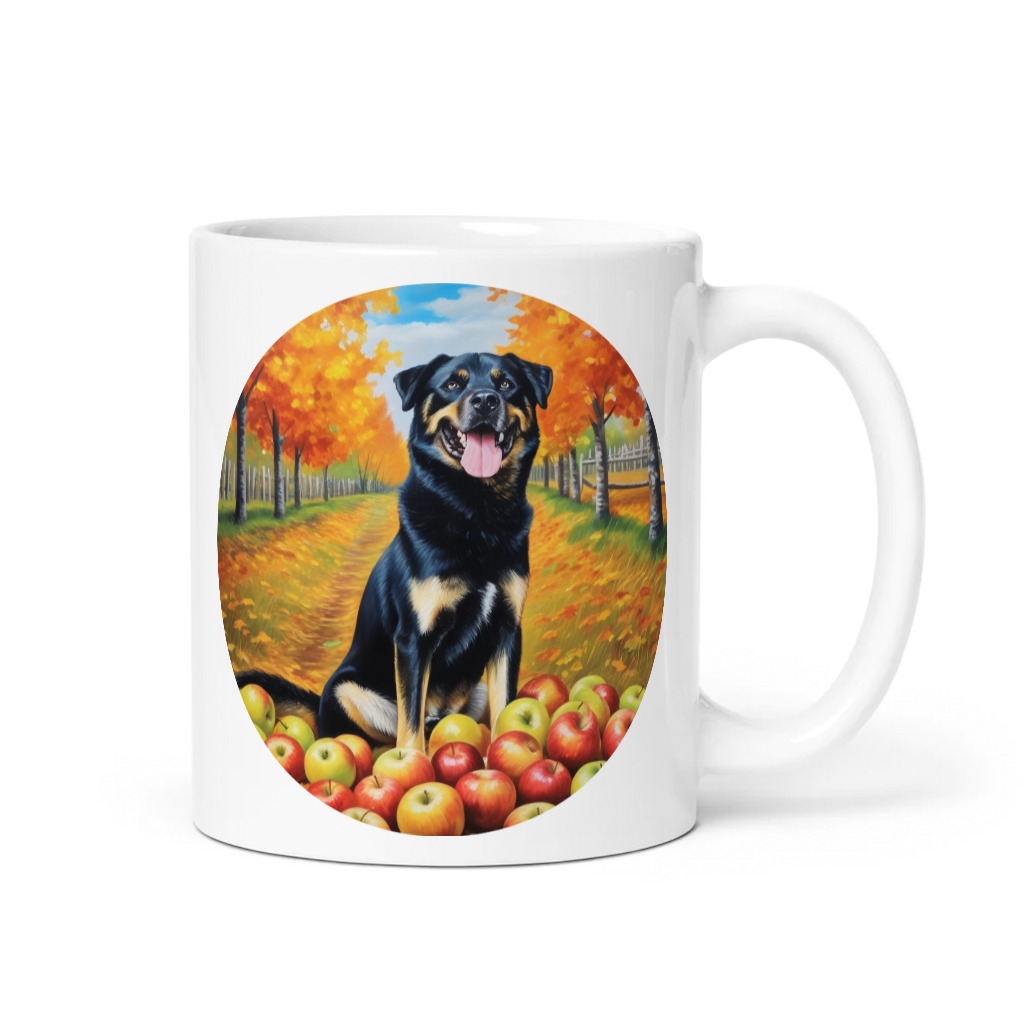 PugMug Custom Blue Mug