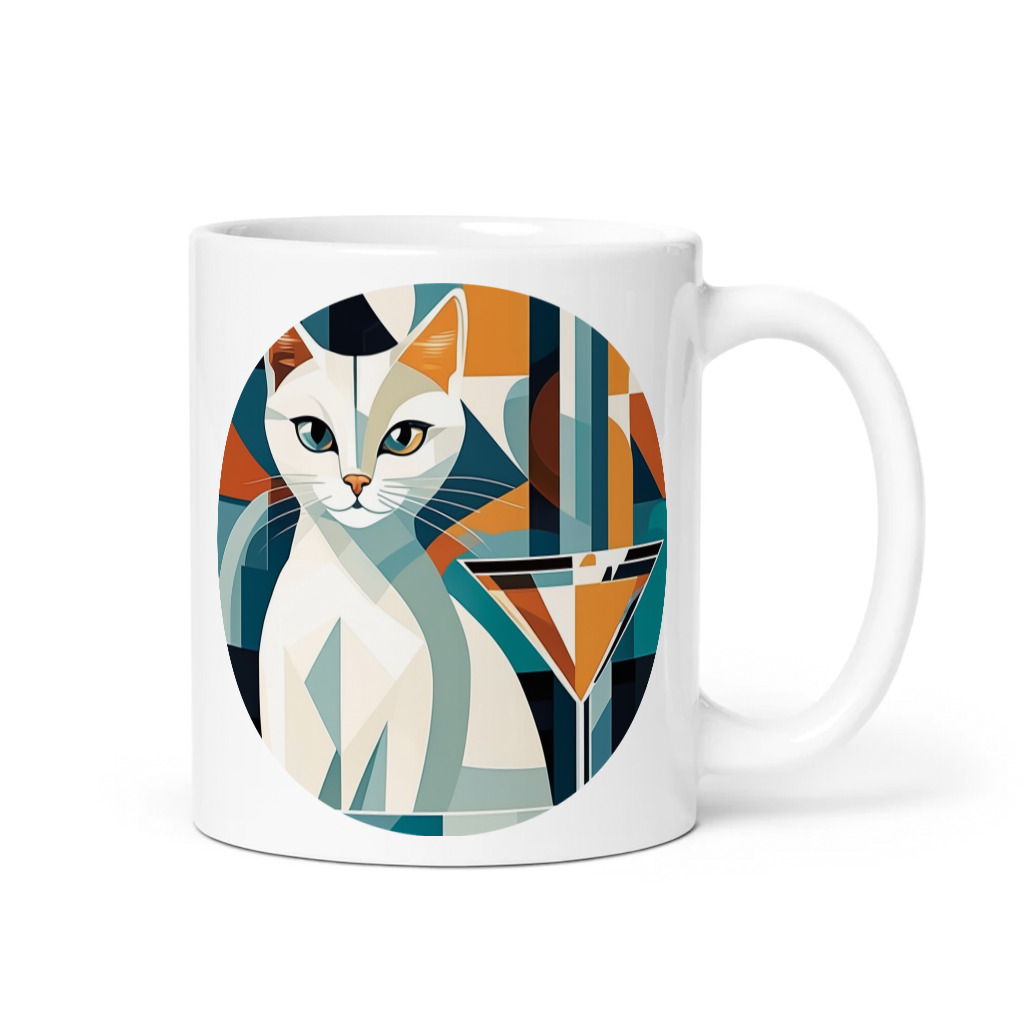 PugMug Custom White Companion Cat Mug