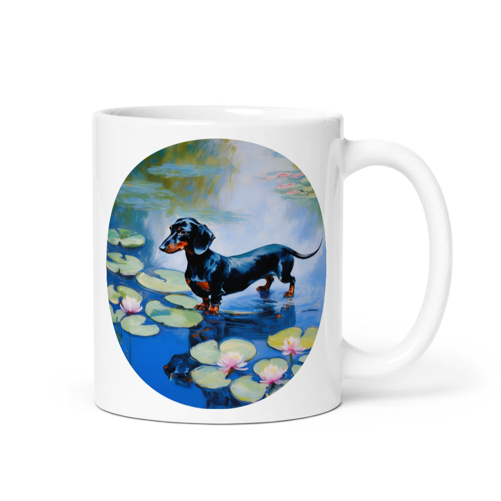 PugMug Custom Black Dachshund Mug