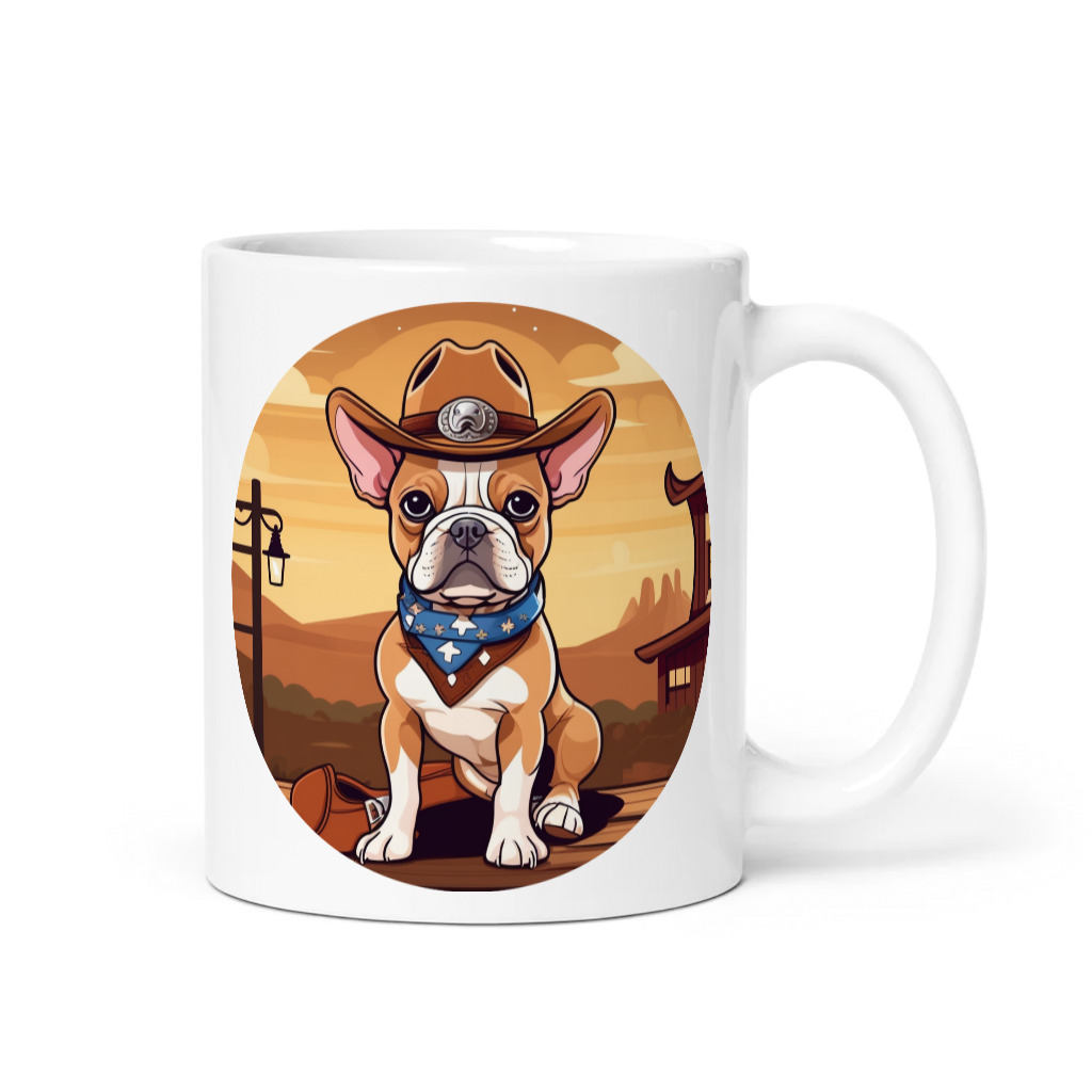 PugMug Custom Tan French Bulldog Mug