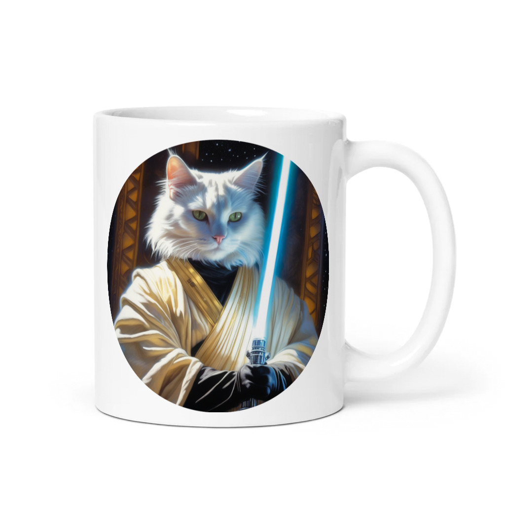 PugMug Custom White Companion Cat Mug