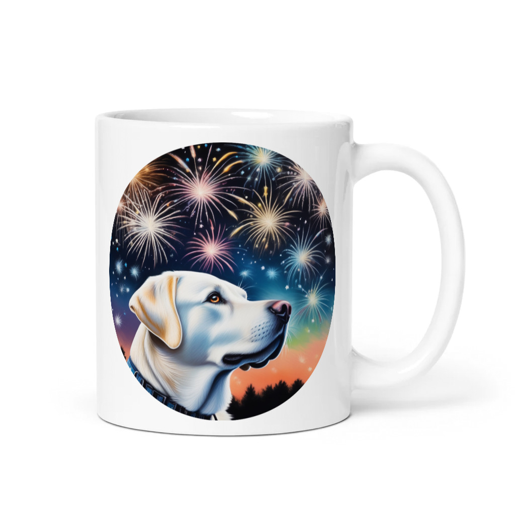 PugMug Custom White Labrador Retriever Mug