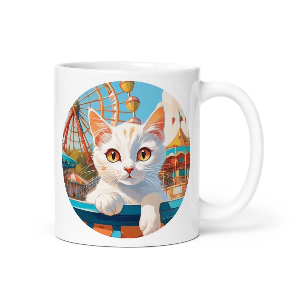 PugMug Custom White Companion Cat Mug