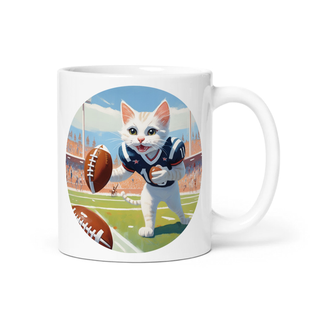 PugMug Custom White Companion Cat Mug