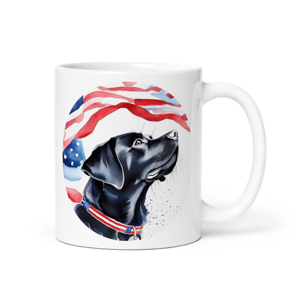 PugMug Custom Black Labrador Retriever Mug