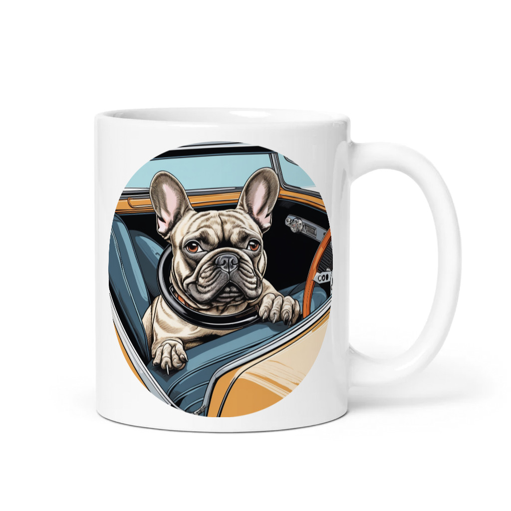 PugMug Custom Tan French Bulldog Mug
