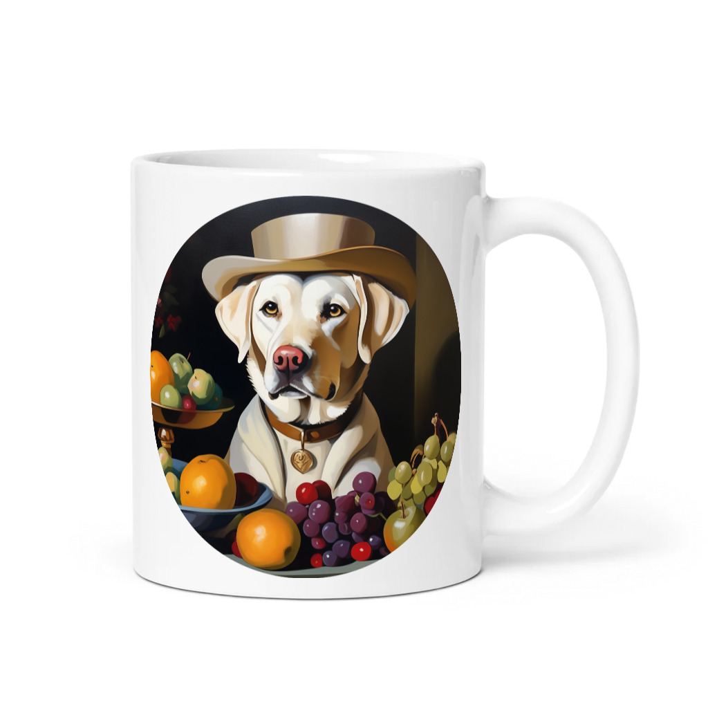 PugMug Custom White Labrador Retriever Mug