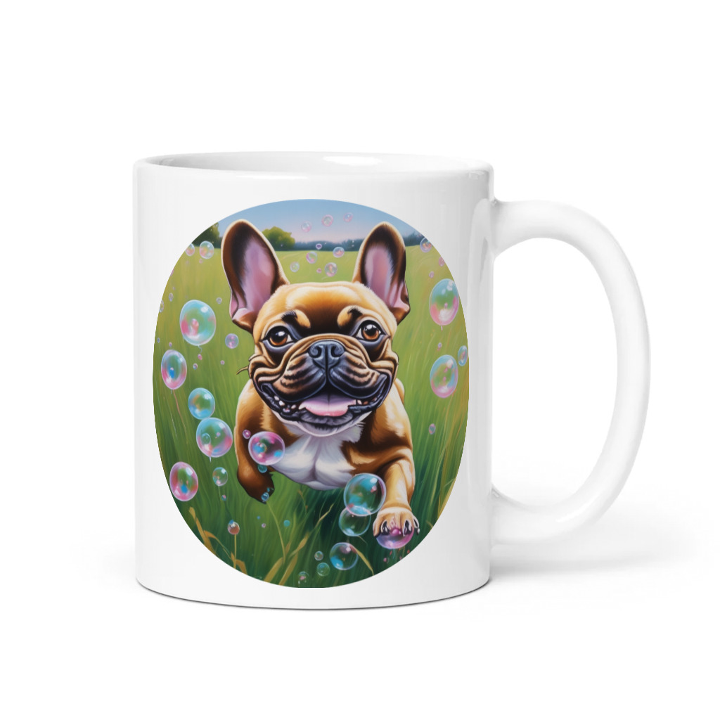 PugMug Custom Tan French Bulldog Mug