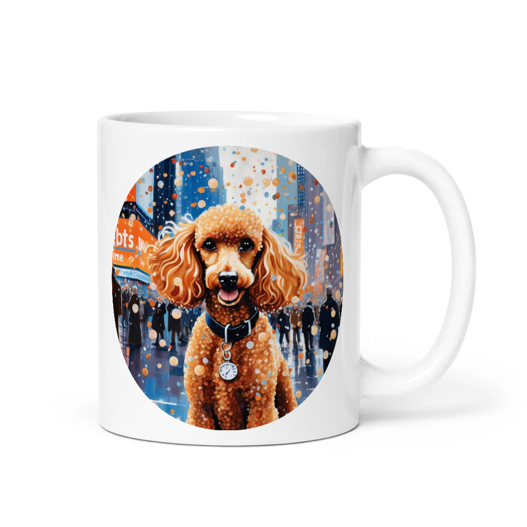 PugMug Custom Tan Poodle Mug
