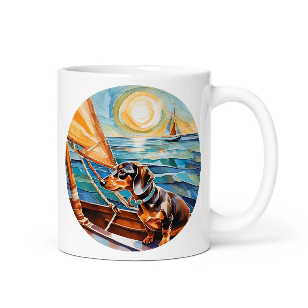 PugMug Custom Tan Dachshund Mug