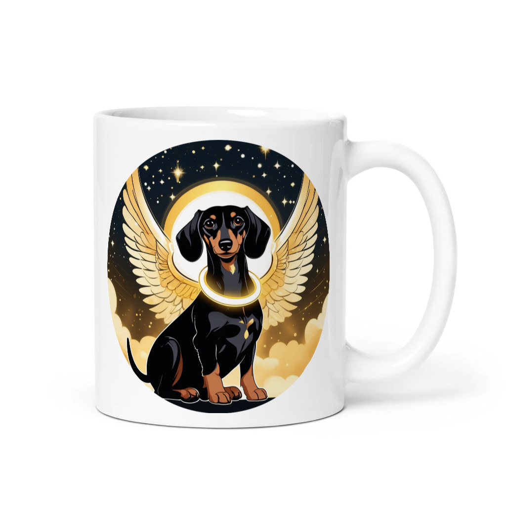 PugMug Custom Black Dachshund Mug