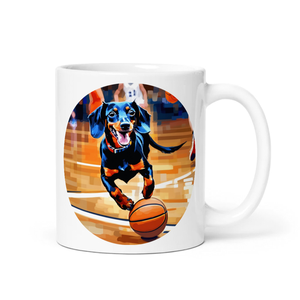 PugMug Custom Black Dachshund Mug