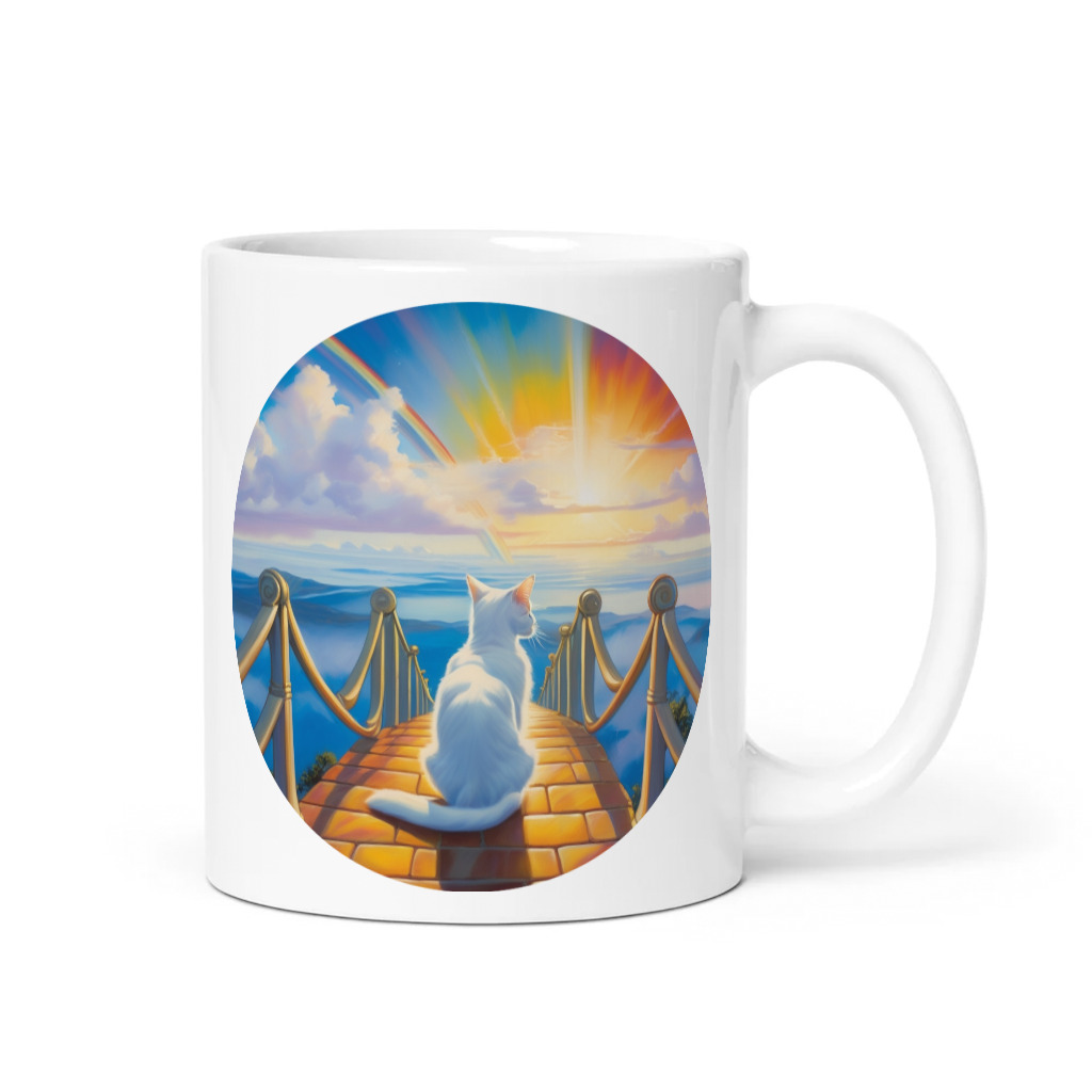 PugMug Custom White Companion Cat Mug