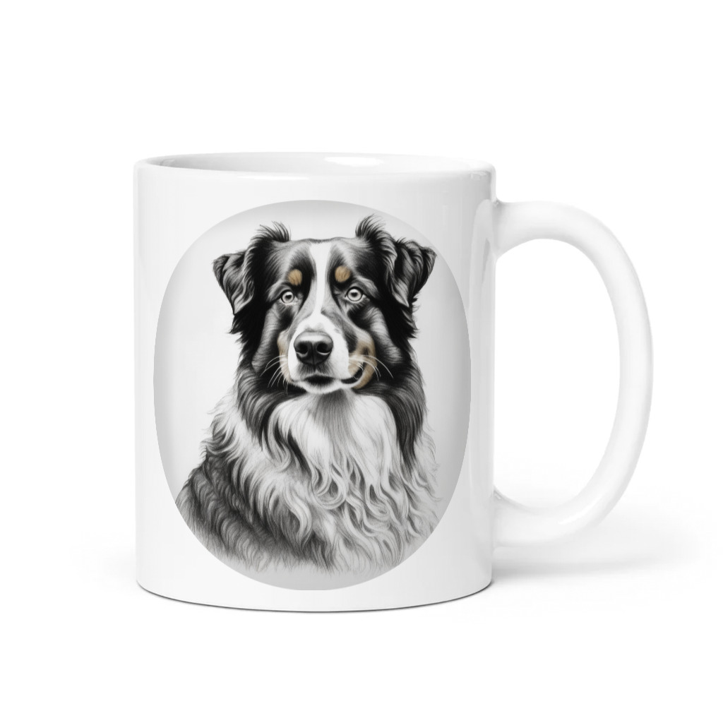 PugMug Custom Miniature American Shepherd Mug