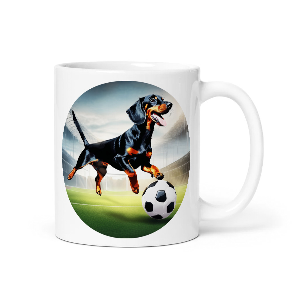 PugMug Custom Black Dachshund Mug