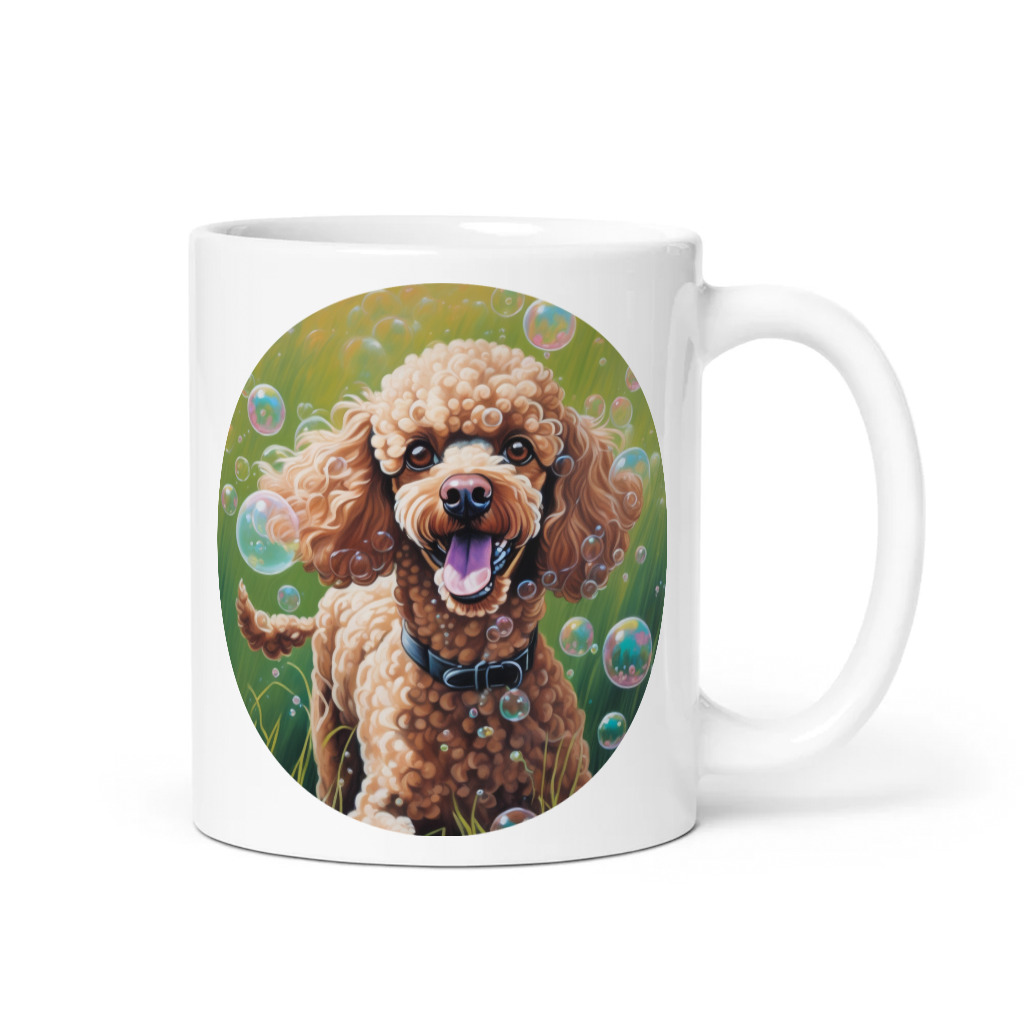 PugMug Custom Tan Poodle Mug