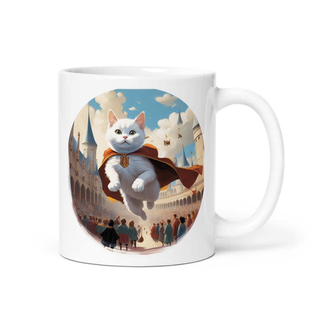 PugMug Custom White Companion Cat Mug
