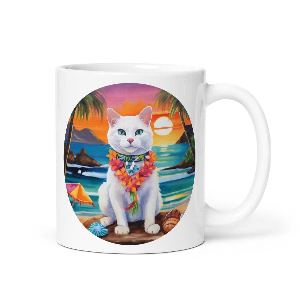 PugMug Custom White Companion Cat Mug