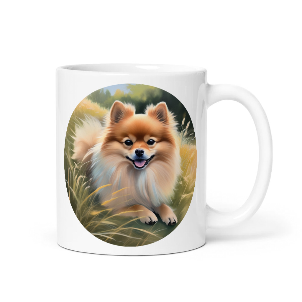 PugMug Custom Tan Pomeranian Mug