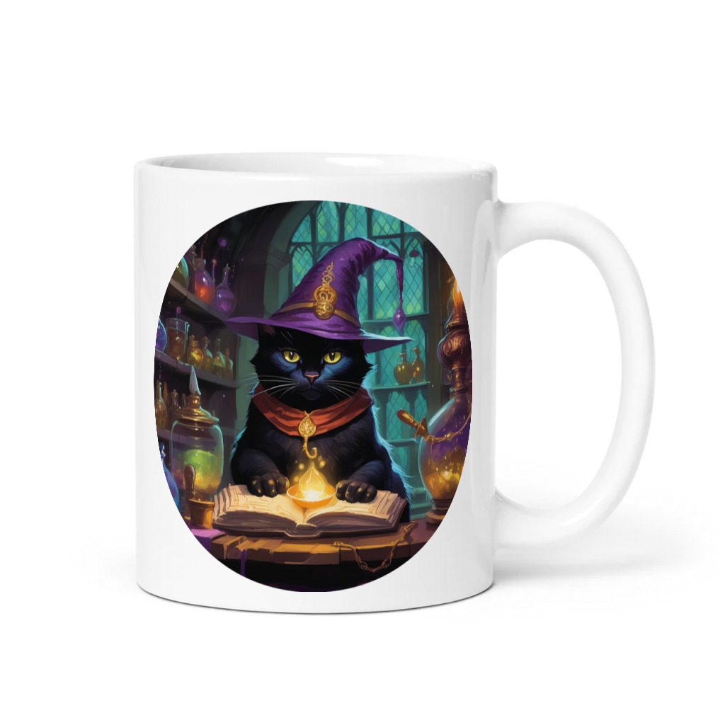 PugMug Custom Black Exotic Cat Mug