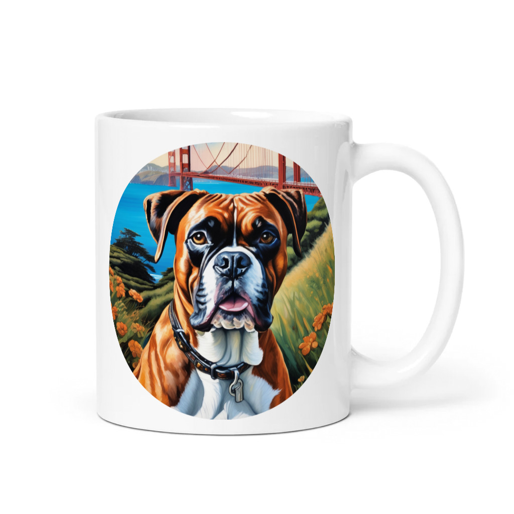 PugMug Custom Boxer Dog Mug