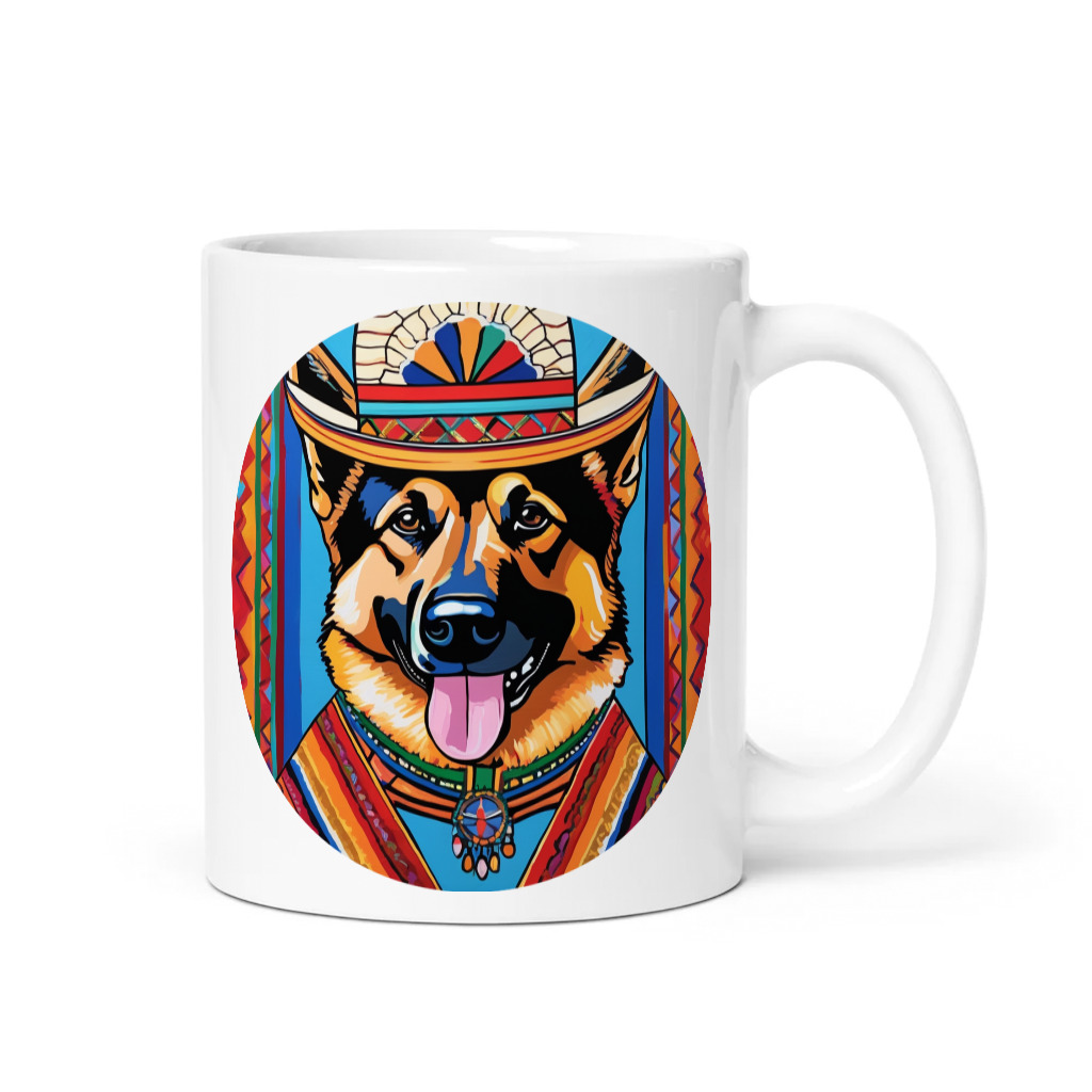 PugMug Custom German Shepherd Dog Mug