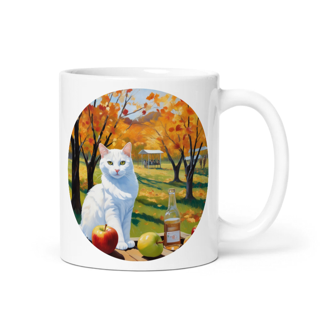 PugMug Custom White Companion Cat Mug