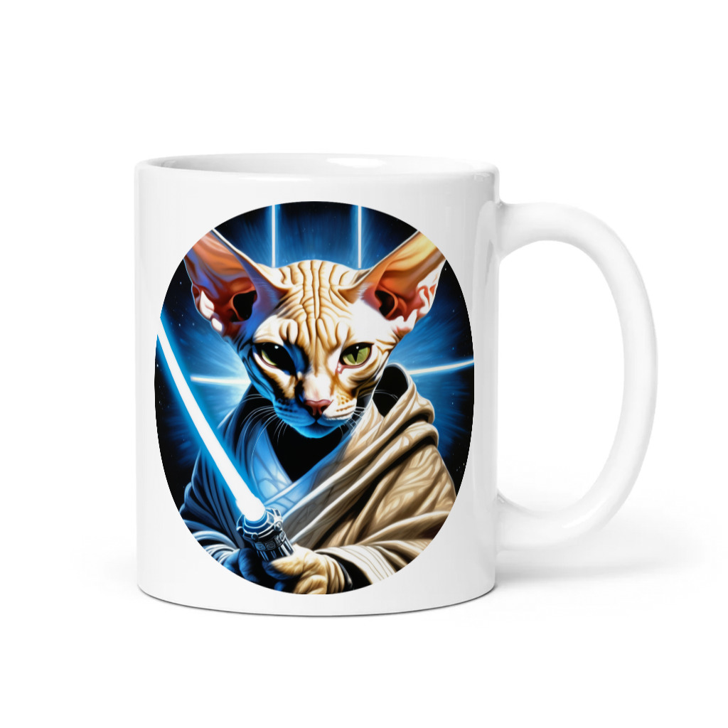 PugMug Custom Tabby Sphynx Cat Mug