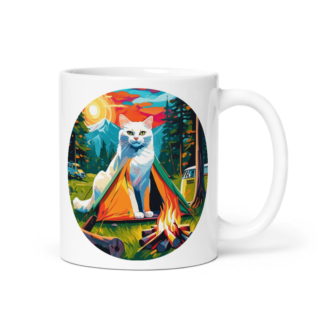 PugMug Custom White Companion Cat Mug