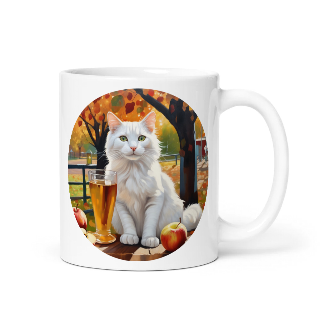 PugMug Custom White Companion Cat Mug