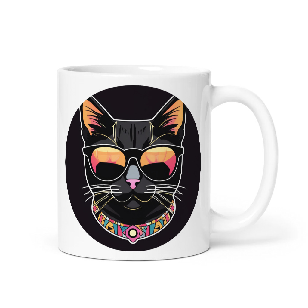 PugMug Custom Black Exotic Cat Mug
