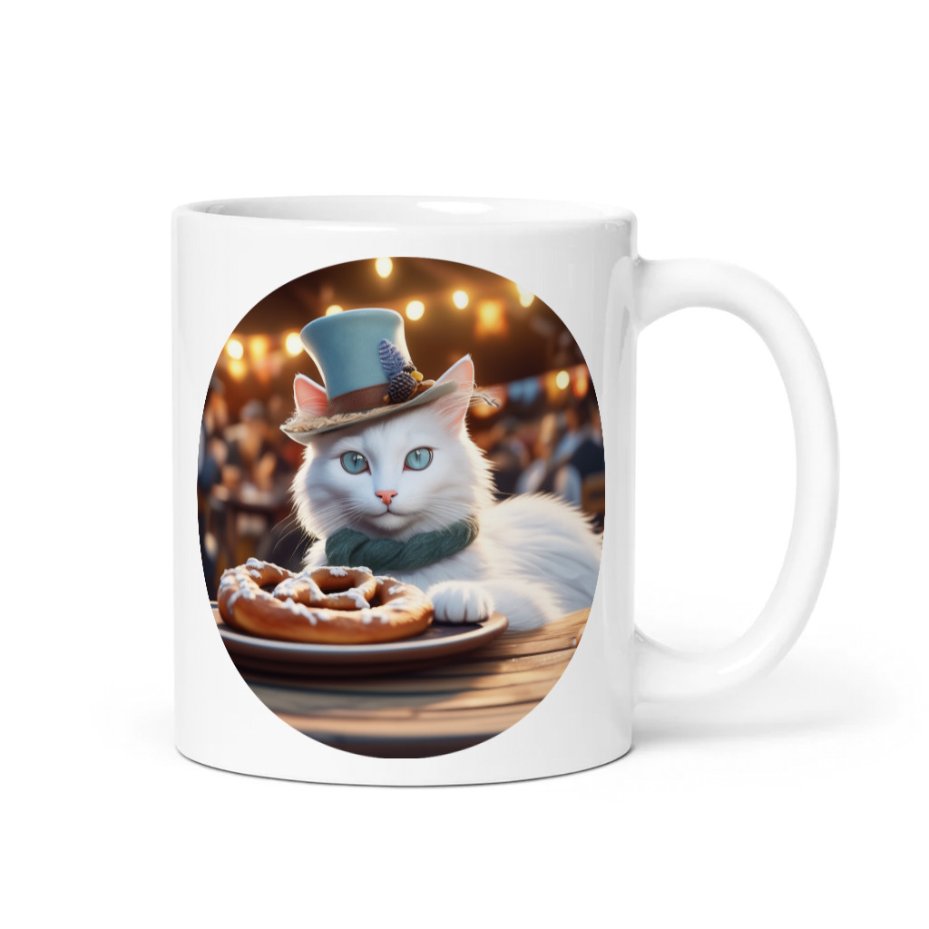 PugMug Custom White Companion Cat Mug