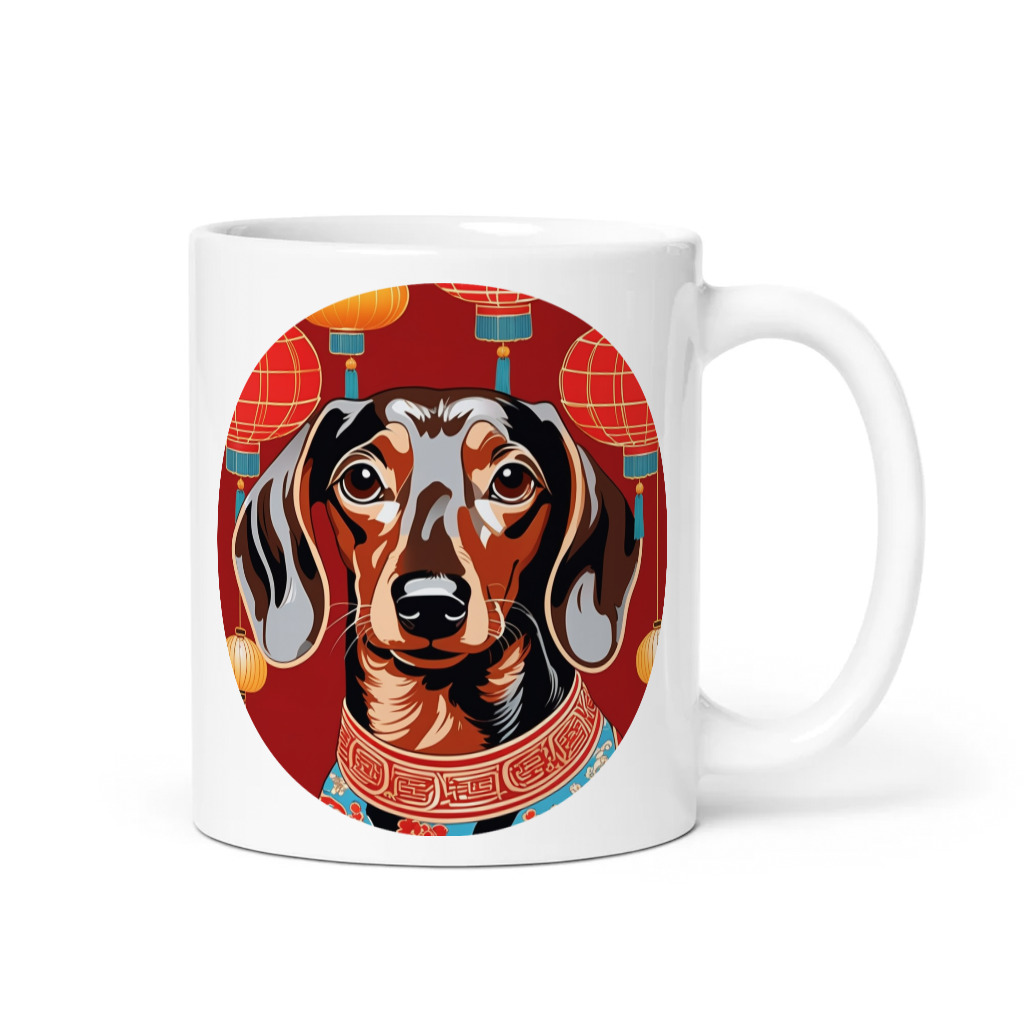 PugMug Custom Tan Dachshund Mug