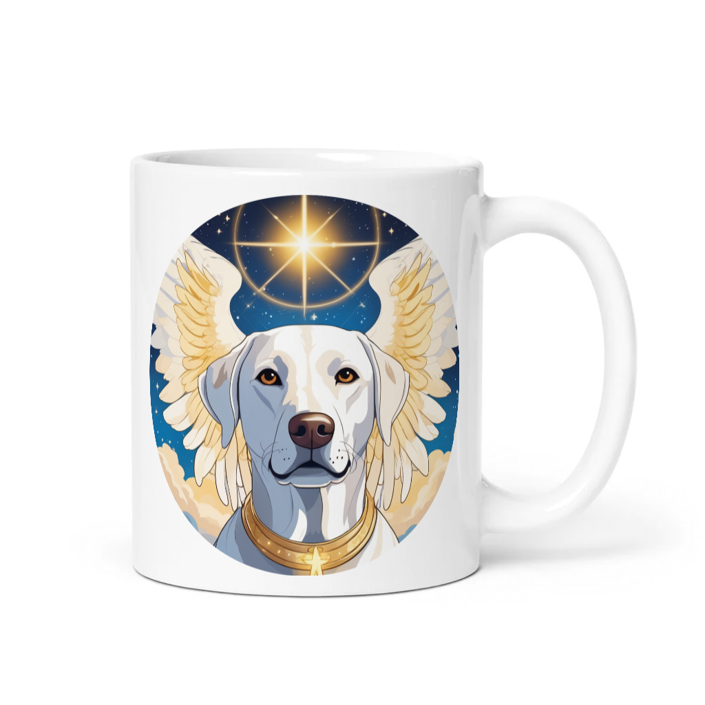 PugMug Custom White Labrador Retriever Mug