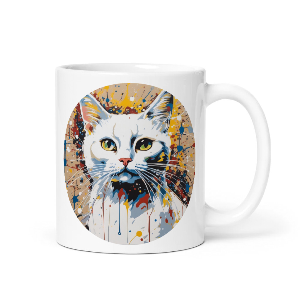 PugMug Custom White Companion Cat Mug
