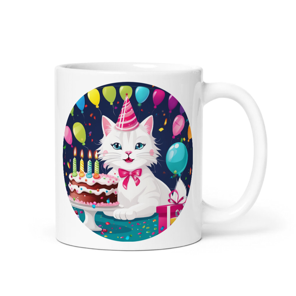 PugMug Custom White Companion Cat Mug