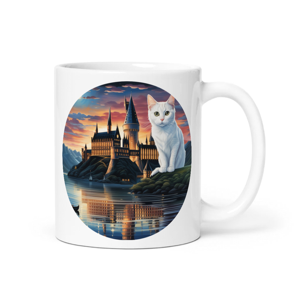 PugMug Custom White Companion Cat Mug