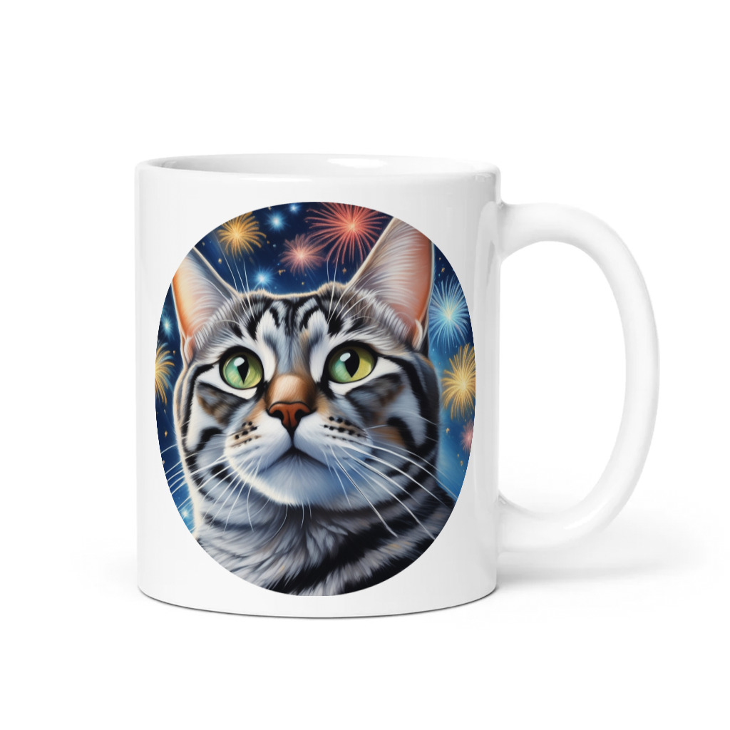 PugMug Custom Tabby American Shorthair Cat Mug