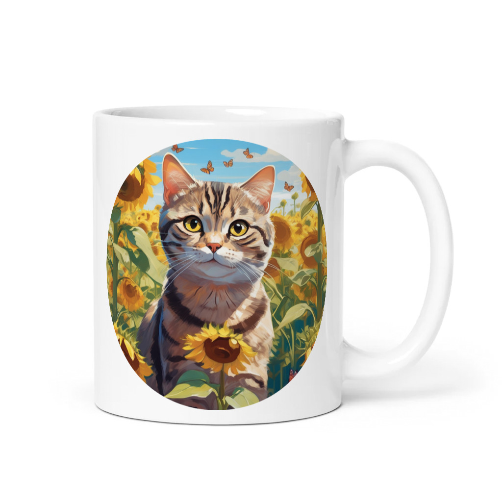 PugMug Custom Tabby Scottish Fold Cat Mug