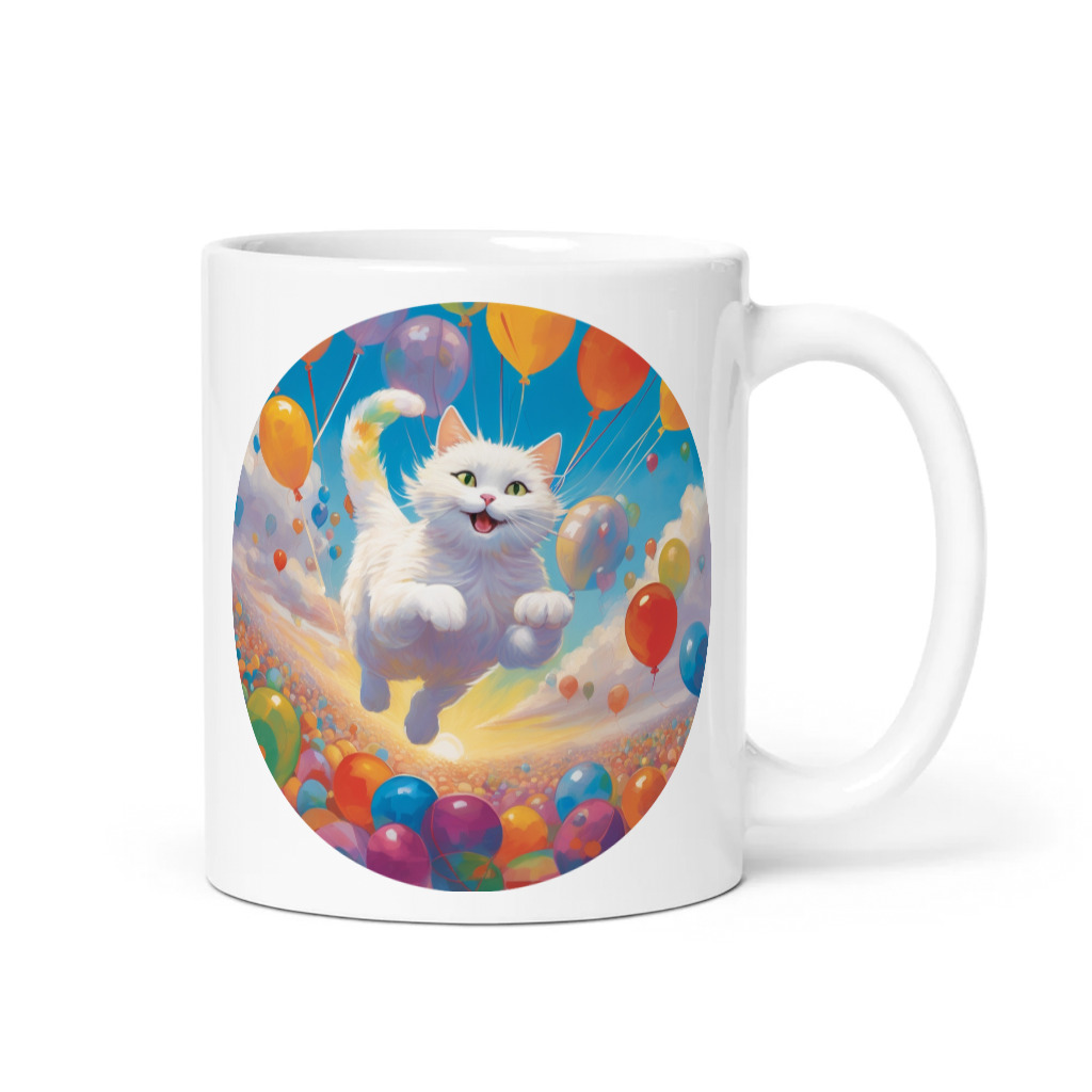PugMug Custom White Companion Cat Mug